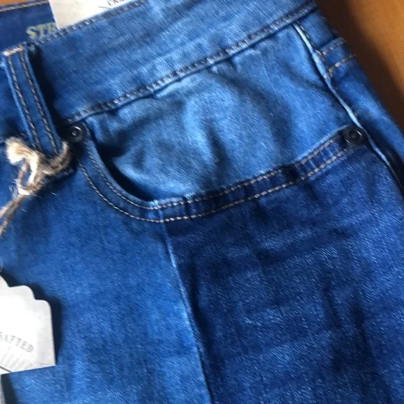 NWT True Craft Original Handcrafted Southern Design Jeans 18 curvy dark blue - Picture 10 of 12